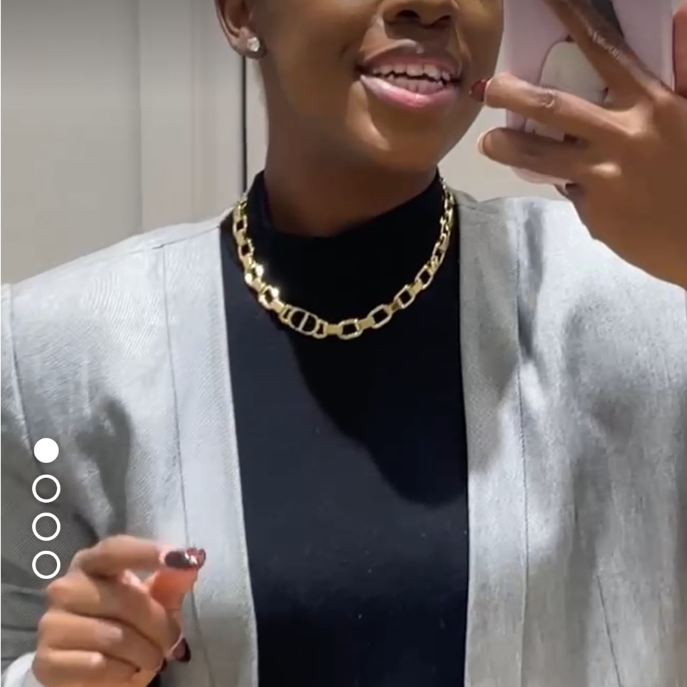 Dior Montaigne Necklace Gold - Picture 5 of 6
